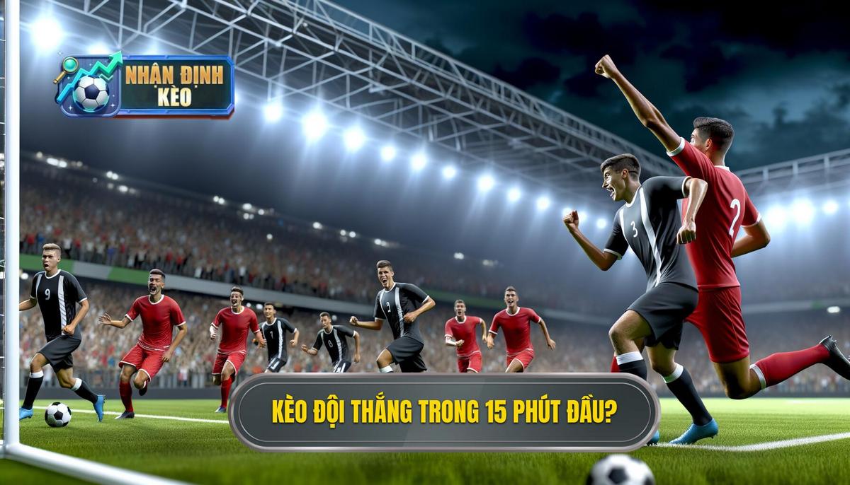 Kèo cược đội thắng trong 15 phút đầu trận là gì_
