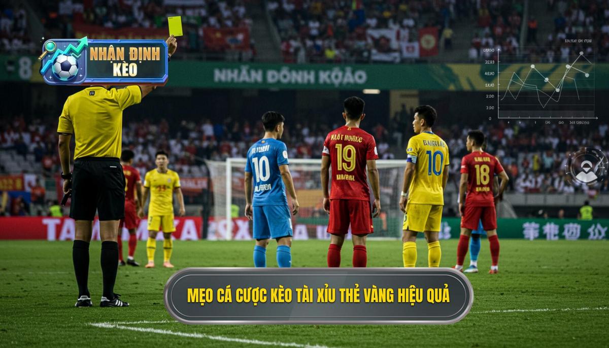 Mẹo cá cược kèo tài xỉu thẻ vàng hiệu quả