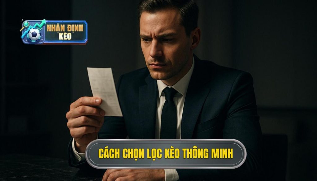 Cách chọn lọc kèo thông minh