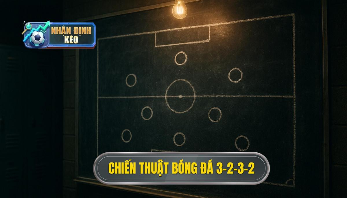 Chiến thuật bóng đá 3-2-3-2