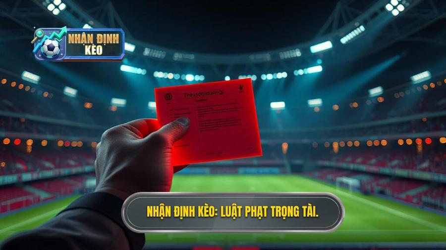 Nhận định kèo_ Luật phạt trọng tài.