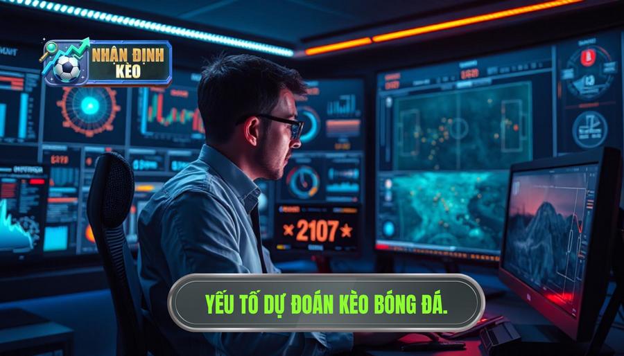 Các yếu tố then chốt khi dự đoán kèo từng trận bóng đá