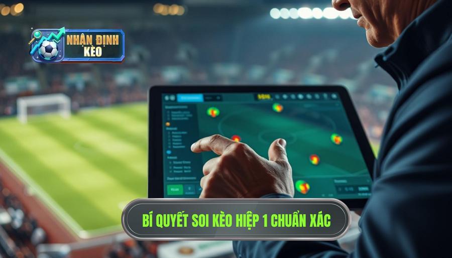 Chiến thuật chuyên sâu để nhận định kèo hiệp 1 chính xác